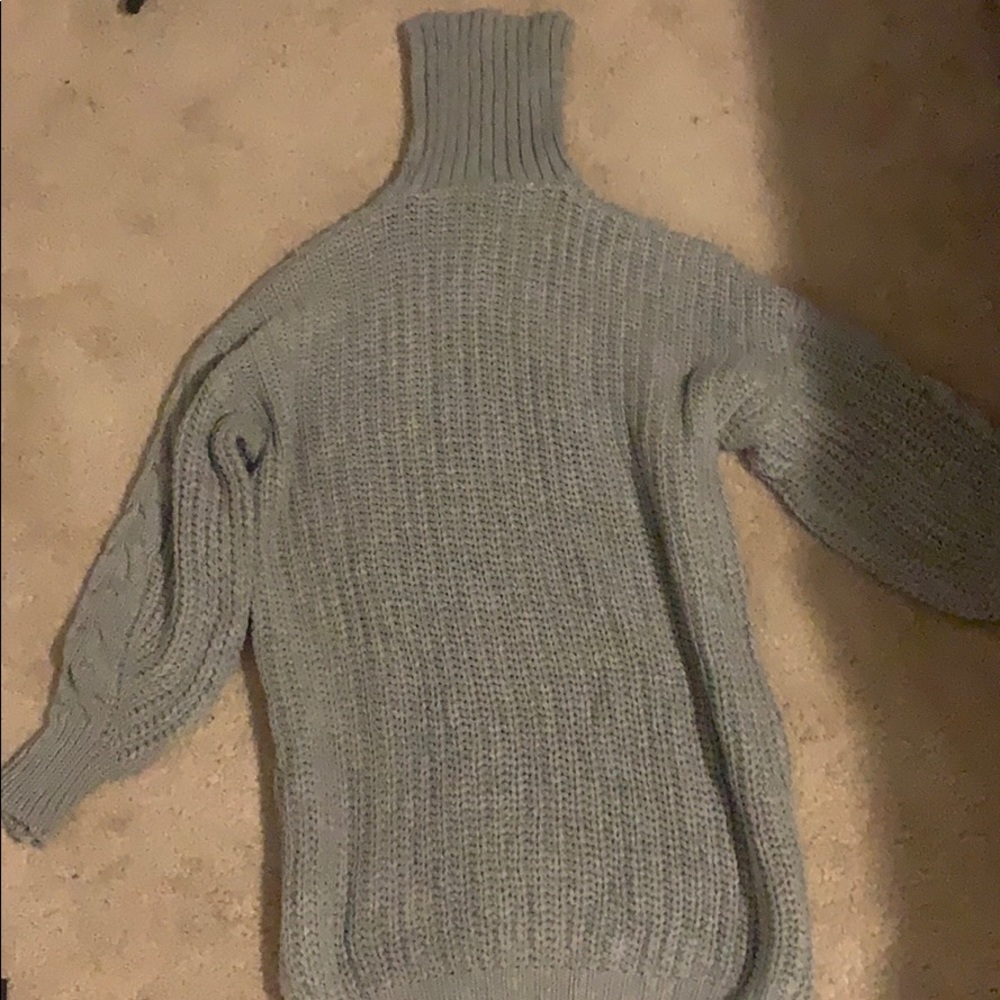 Grey Sweater Dress